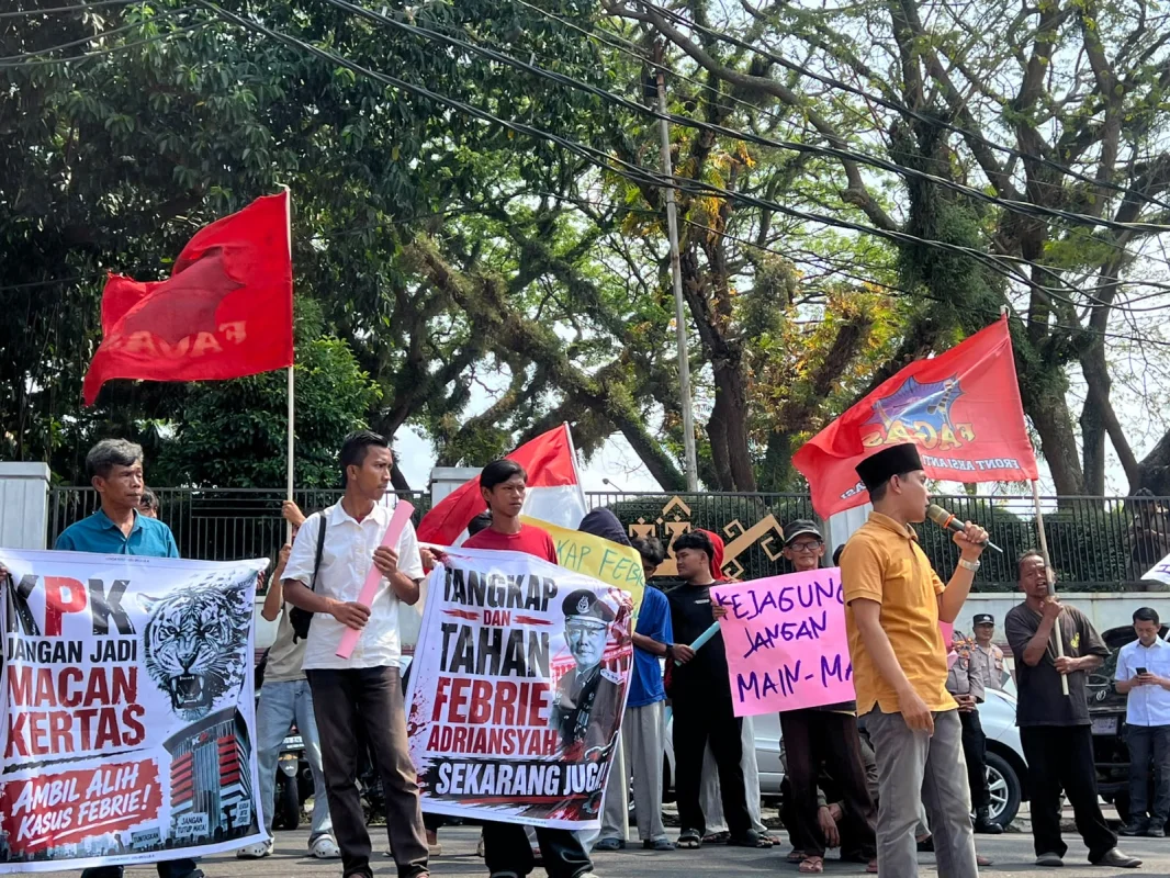 FAGAS Datangi Kantor Kejati Lampung, Ini Tuntutannya