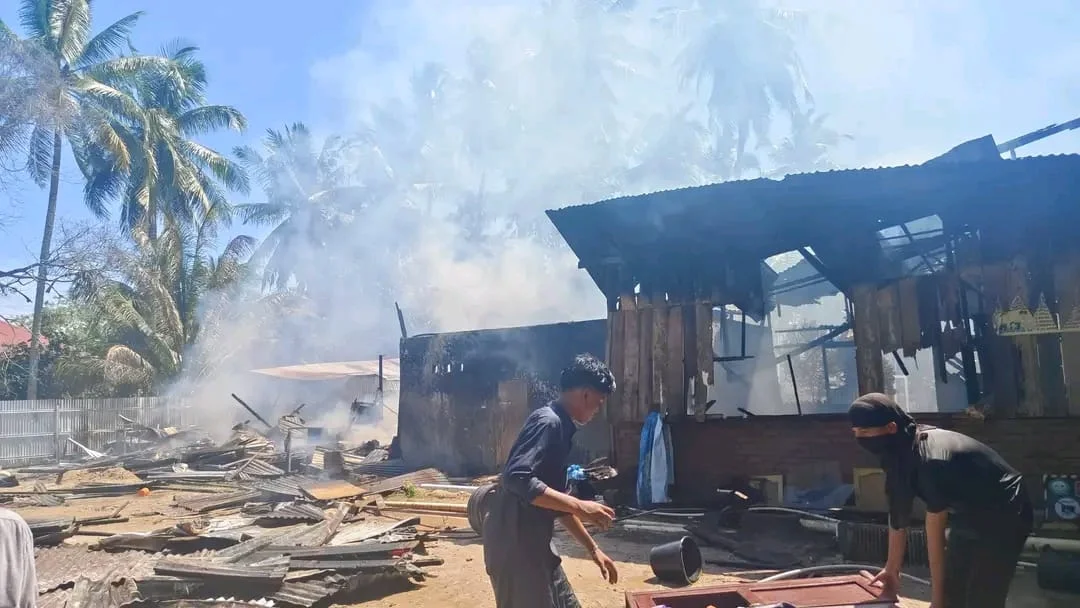 Kebakaran Ponpes di Padang Pariaman Hanguskan Enam Bangunan