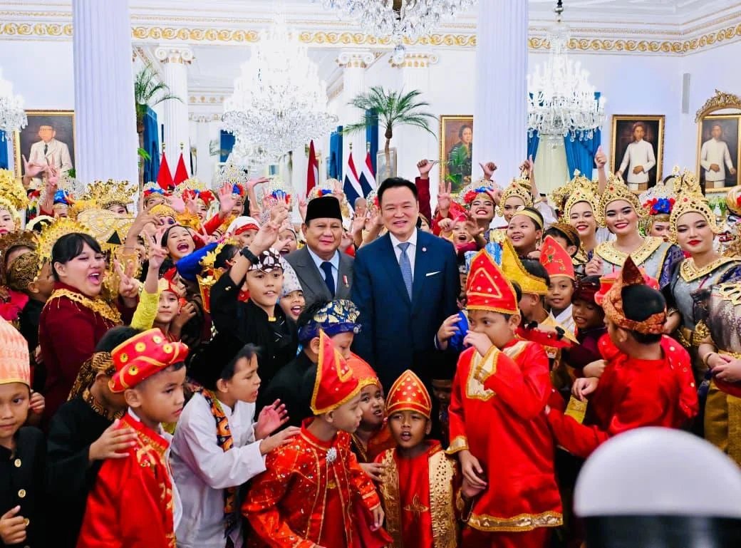 Prabowo Suguhkan Jamuan Bernuansa Budaya Nusantara untuk PM Thailand